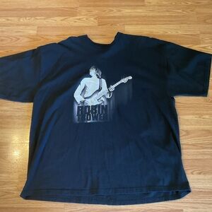 ROBERT TROWER BLACK Graphic Short-Sleeve Men's T-Shirt - Band Design 3XL